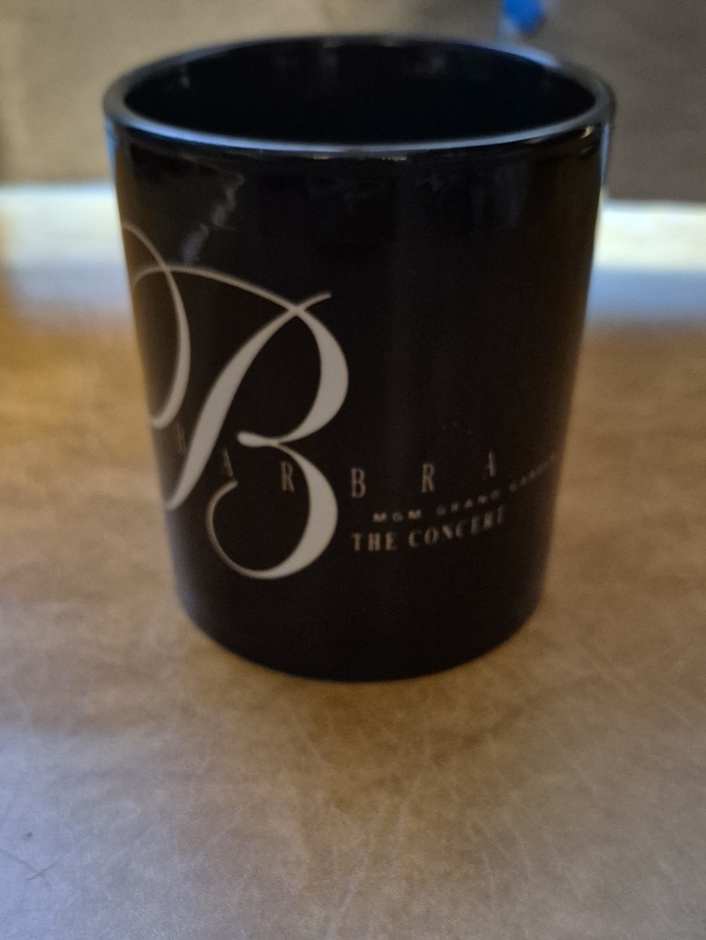 Vintage Collectibe Barbara Streisand Memorabilia Mug